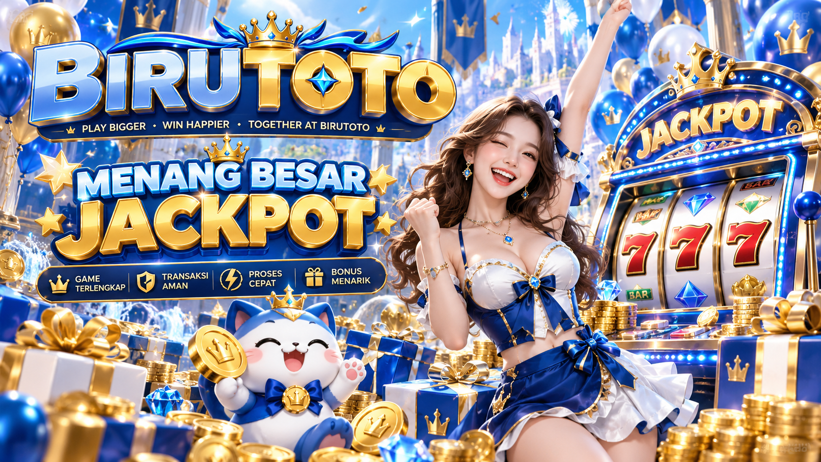 Banner promo garansi kemenangan birutoto